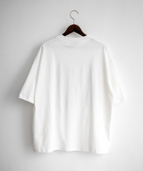 Rocky Monroe(ロッキーモンロー)の「オーバーサイズフラワーアートプリント半袖Tシャツ(Tシャツ/カットソー・メンズ・ホワイト/ネイビー/チャコール/グリーン・M/L/XL)」の13枚目の写真