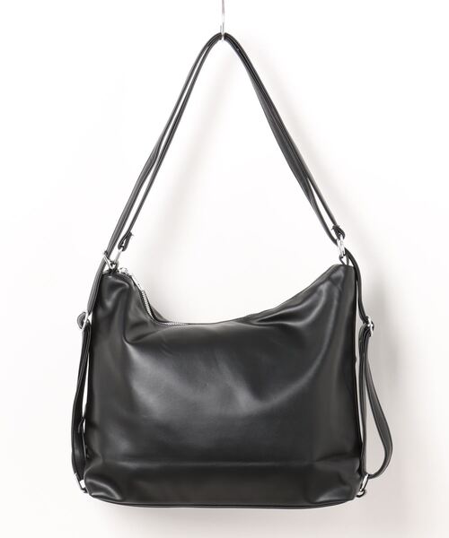 Dita Muaj.（ディータムアージュ）の「【リュックにもなる3WAY】リボンファスナーショルダーBAG（ショルダーバッグ・レディース・アイボリー/ピンク/シルバー/ブラック・FREE）」の5枚目の写真