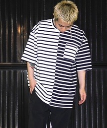 CMF OUTDOOR GARMENT/シーエムエフ アウトドアガーメント  別注BORDER TEE S/S
