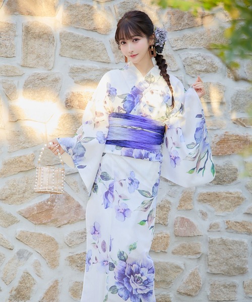 浴衣3点セット（浴衣・帯・下駄）（浴衣）｜sugar nine（シュガーナイン）