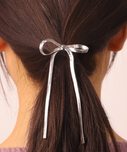 MASHIRO（マシロ）の「【MASHIRO】リボンチェーンヘアカフ/ポニー  
