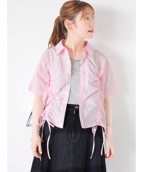 ehka sopo（エヘカソポ）の「ハートパターンメッシュタンクトップ（タンクトップ・レディース・グレー/キナリ/ブラック/オフホワイト・F）」の8枚目の写真