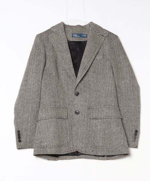 ヘリンボーン リネンブレンド ブレザー（その他アウター）｜POLO RALPH