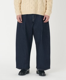 リーバイス　Levi's ワイドプリーツクロップ　デニム　インディゴ　w32 86005070b_33_d_215.jpg