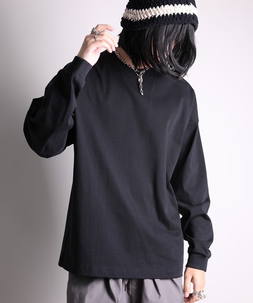 GENXDER(ノンジェンダー)の「【GENXDER】ヘビーウェイト長袖Tシャツ(Tシャツ/カットソー・メンズ・ダークグレー/ホワイト/ブラック・MEDIUM/LARGE/X-LARGE)」の1枚目の写真