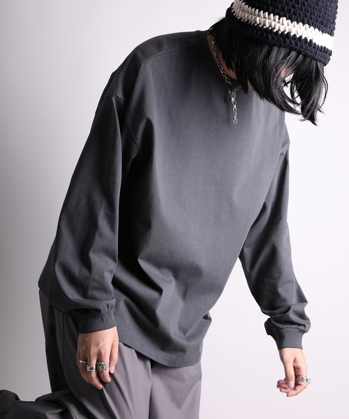 GENXDER(ノンジェンダー)の「【GENXDER】ヘビーウェイト長袖Tシャツ(Tシャツ/カットソー・メンズ・ダークグレー/ホワイト/ブラック・MEDIUM/LARGE/X-LARGE)」の11枚目の写真