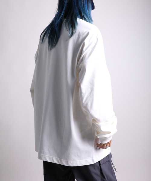 GENXDER(ノンジェンダー)の「【GENXDER】ヘビーウェイト長袖Tシャツ(Tシャツ/カットソー・メンズ・ダークグレー/ホワイト/ブラック・MEDIUM/LARGE/X-LARGE)」の20枚目の写真