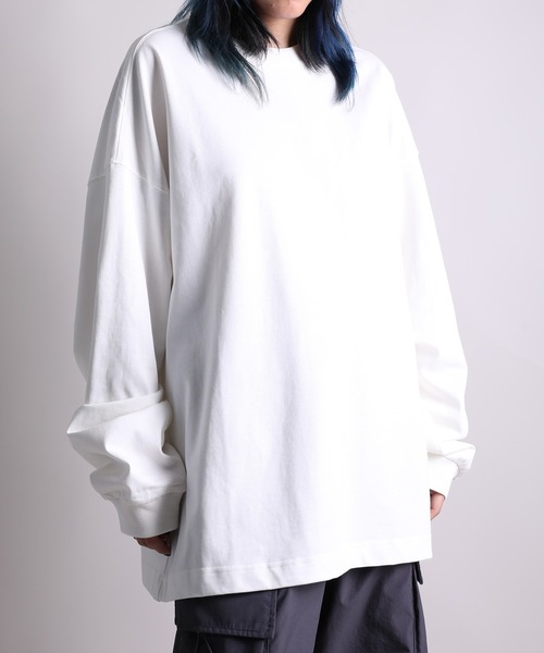 GENXDER(ノンジェンダー)の「【GENXDER】ヘビーウェイト長袖Tシャツ(Tシャツ/カットソー・メンズ・ダークグレー/ホワイト/ブラック・MEDIUM/LARGE/X-LARGE)」の22枚目の写真