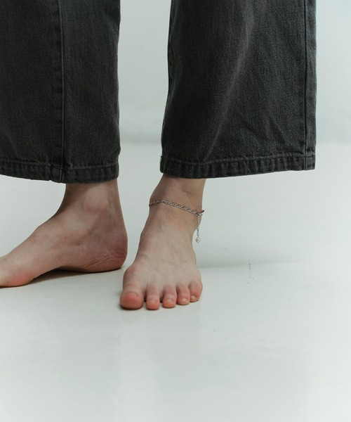 and cloud（アンドクラウド）の「Pearl Anklet（アンクレット・レディース・ブラック/シルバー・FREE）」の11枚目の写真