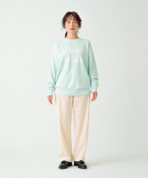 【セール】「KHA:KI/カーキ」ダブルベロアイージーパンツ（その他パンツ）｜kha:ki（カーキ）