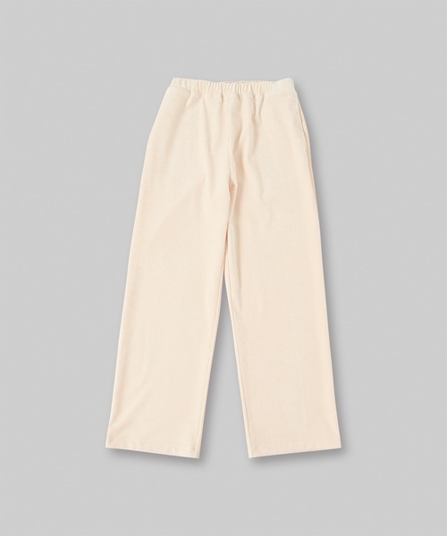【セール】「KHA:KI/カーキ」ダブルベロアイージーパンツ（その他パンツ）｜kha:ki（カーキ）