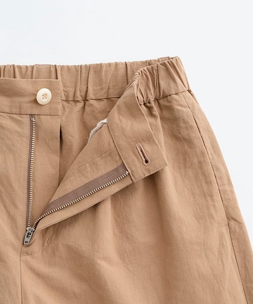 コットンリネン ワッシャーウェザー パンツ（その他パンツ）｜D