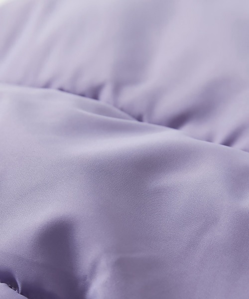 devirock（デビロック）の「洗える ファイバーダウン オーバーサイズ ベスト（ダウンベスト・キッズ・スミクロ/パープル系/アイボリー・100cm/110cm/120cm/130cm/140cm/150cm/160cm）」の8枚目の写真