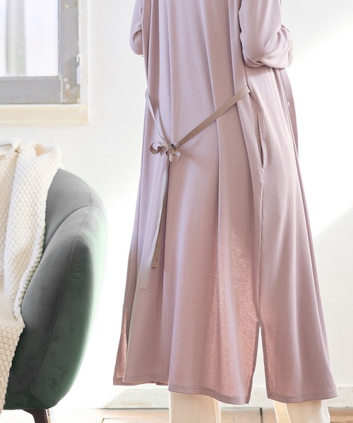 セール】なめらか素材レース使いネグリジェ パジャマ/ルームウェア