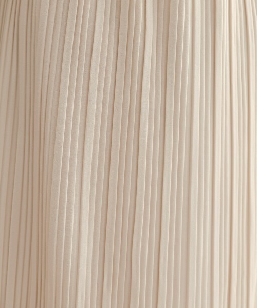 Bab（バブ）の「【S・Mサイズ展開】ランダムプリーツスカート（スカート・レディース・ホワイト系その他/グレイッシュベージュ/ブラック・M/S）」の5枚目の写真