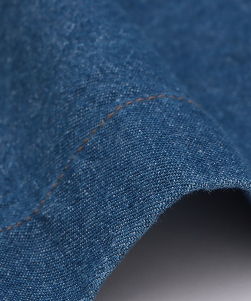 チチカカ（チチカカ）の「ドッキングデニムシャツワンピース（シャツワンピース・レディース・インディゴブルー/ブルー・FREE）」の7枚目の写真