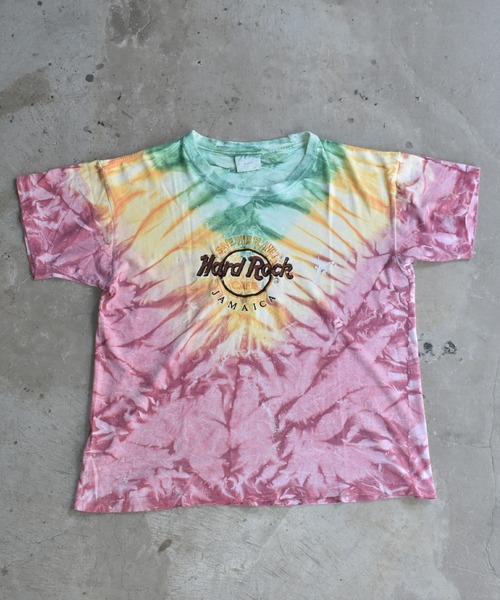VINTAGE(ヴィンテージ)の「【ヴィンテージ古着】hard rock cafe タイダイ Tシャツ(Tシャツ/カットソー・メンズ・レッド・X-LARGE)」の11枚目の写真
