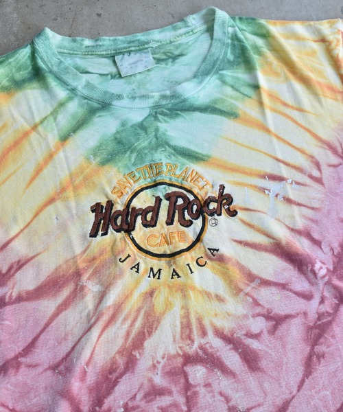 VINTAGE(ヴィンテージ)の「【ヴィンテージ古着】hard rock cafe タイダイ Tシャツ(Tシャツ/カットソー・メンズ・レッド・X-LARGE)」の10枚目の写真