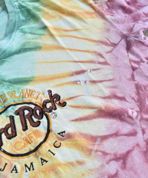 VINTAGE(ヴィンテージ)の「【ヴィンテージ古着】hard rock cafe タイダイ Tシャツ(Tシャツ/カットソー・メンズ・レッド・X-LARGE)」の9枚目の写真