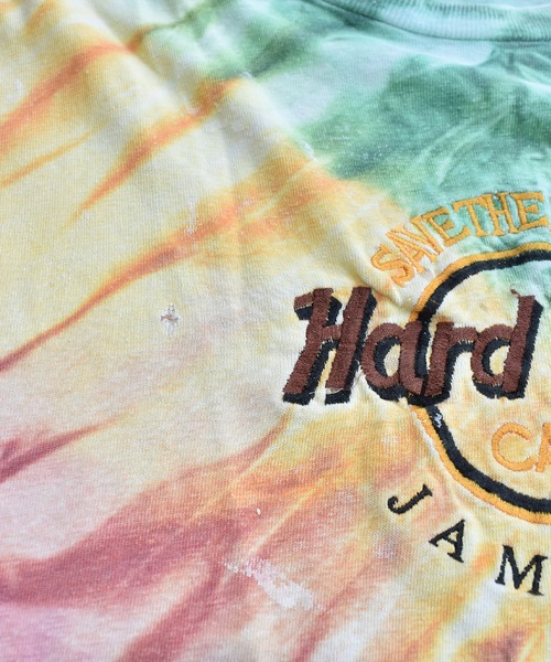 VINTAGE(ヴィンテージ)の「【ヴィンテージ古着】hard rock cafe タイダイ Tシャツ(Tシャツ/カットソー・メンズ・レッド・X-LARGE)」の5枚目の写真