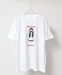 RGY SHUTTER CHANCE デザインプリントTシャツ
