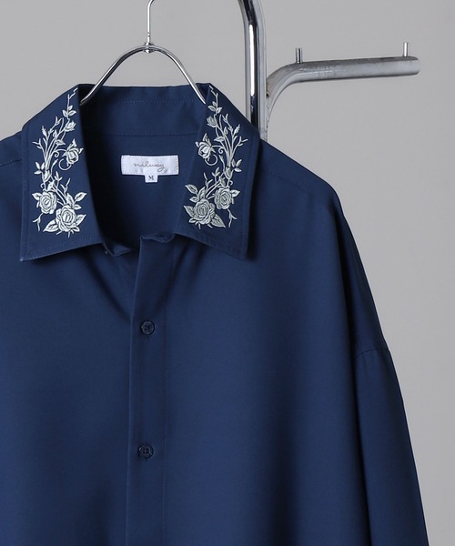 NILWAY（ニルウェイ）の「花柄 デザイン フレアスリーブフラワー刺繍