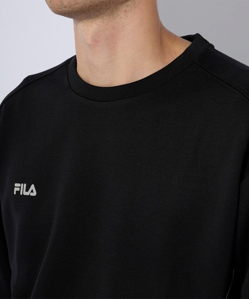 FILA（フィラ）の「ヒートソーラー　ダンボールニット（ニット/セーター・メンズ・ブラック/ネイビー/グリーン・LARGE/X-LARGE/MEDIUM）」の10枚目の写真