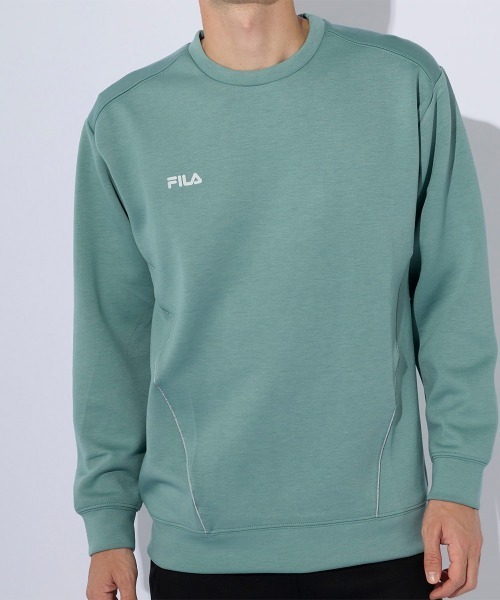 FILA（フィラ）の「ヒートソーラー　ダンボールニット（ニット/セーター・メンズ・ブラック/ネイビー/グリーン・LARGE/X-LARGE/MEDIUM）」の15枚目の写真