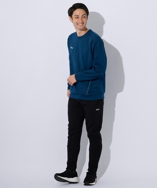 FILA（フィラ）の「ヒートソーラー　ダンボールニット（ニット/セーター・メンズ・ブラック/ネイビー/グリーン・LARGE/X-LARGE/MEDIUM）」の20枚目の写真