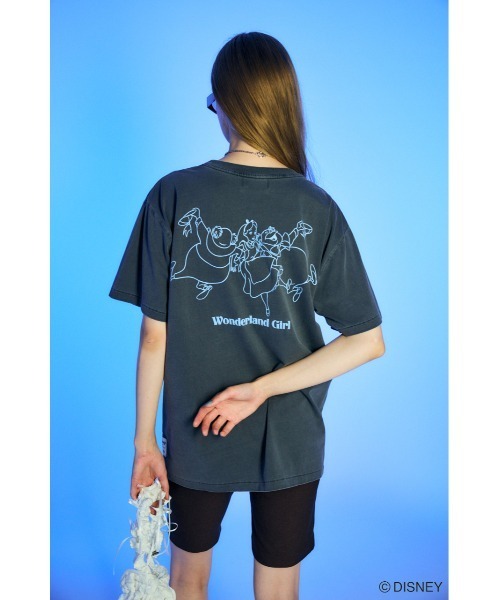 Disney moussy Tシャツ Disney SERIES CREATED by MOUSSY | MD OVERSIZED Tシャツ