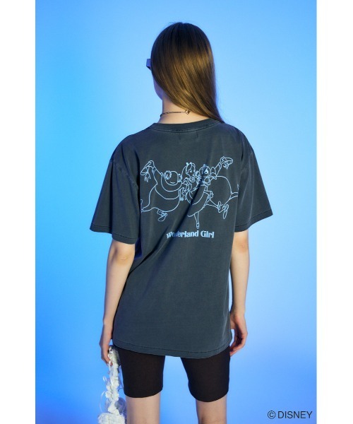 MD OT SHEER LS Tシャツ/ ALICE（Tシャツ/カットソー）｜Disney