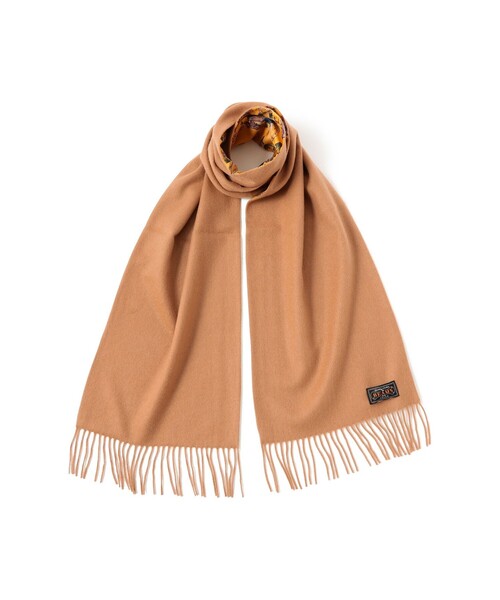 BEAMS PLUS / シルク カシミヤ リバーシブル ストール（マフラー