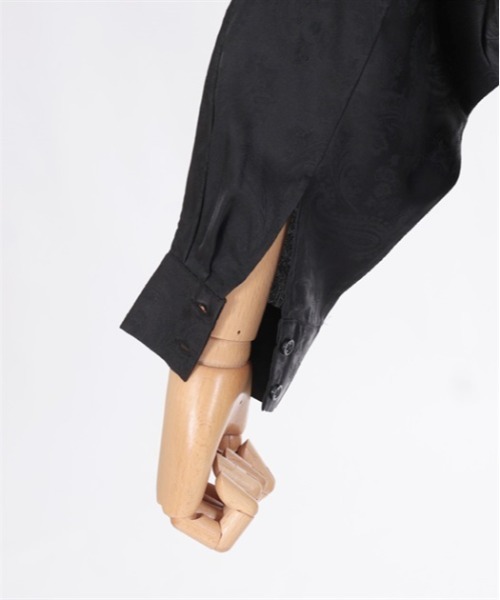 【セール】配色ドルマン長袖シャツ（シャツ/ブラウス）｜AXES-X（アクシーズエックス）