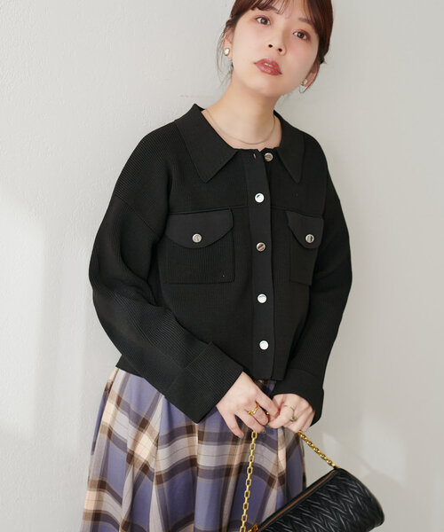 良品⭐️レリアン　ニットジャケット　カシミヤ混　ウール　シングル　黒　秋　冬　9号 楽天市場】【10%オフクーポン】ミンク ＆ アンゴラ混 ニット