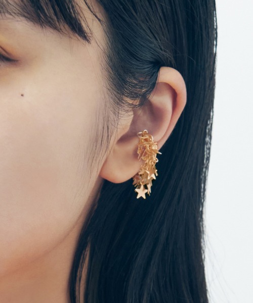 GOLDY（ゴールディ）の「スター シャワー イヤーカフ（イヤーカフ・レディース・ゴールド/シルバー系その他/ゴールド系その他/シルバー・FREE）」の4枚目の写真