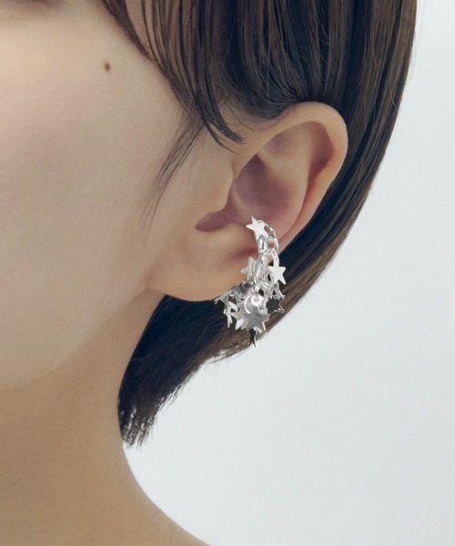 GOLDY（ゴールディ）の「スター シャワー イヤーカフ（イヤーカフ・レディース・ゴールド/シルバー系その他/ゴールド系その他/シルバー・FREE）」の2枚目の写真