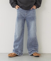 coca（coca） | キッズ ダブルフリンジデニムパンツ(デニムパンツ)