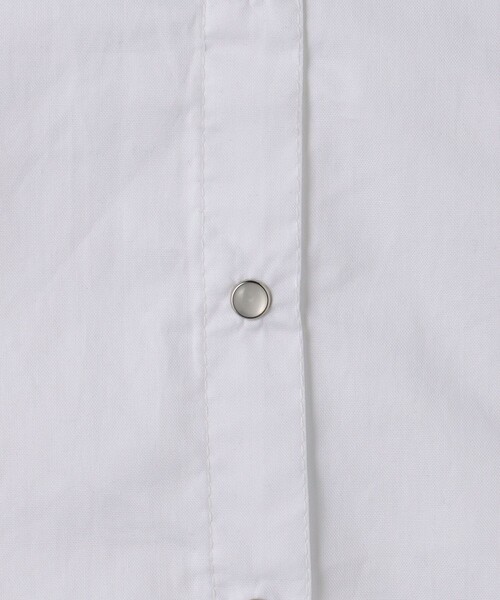 green label relaxing（グリーンレーベルリラクシング）の「【別注】＜Pluckys＞EX フリル ブラウス  / キッズ  100cm-130cm（シャツ/ブラウス・キッズ・ホワイト/ライトブルー・100cm/110cm/130cm/120cm）」の13枚目の写真