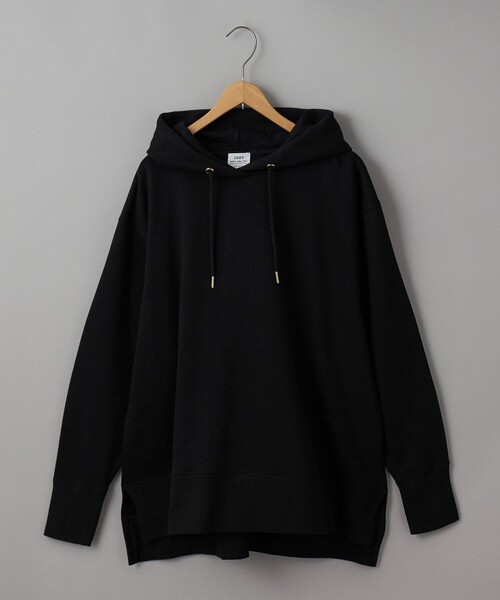 coen（コーエン）の「CVC裏起毛フーディーパーカー（パーカー・レディース・ワインレッド/ブラック/オフホワイト・M/L）」の6枚目の写真