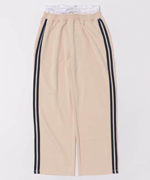 FCMM(エフシーエムエム)の「LAYERD JERSEY PANTS/レイヤードジャージパンツ(その他パンツ・レディース・ネイビー/ブラック/アイボリー・SMALL/MEDIUM)」の11枚目の写真