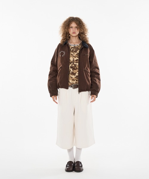 DRAW CODE VINTAGE LIKE SHORT DAC JACKET/ドローコード