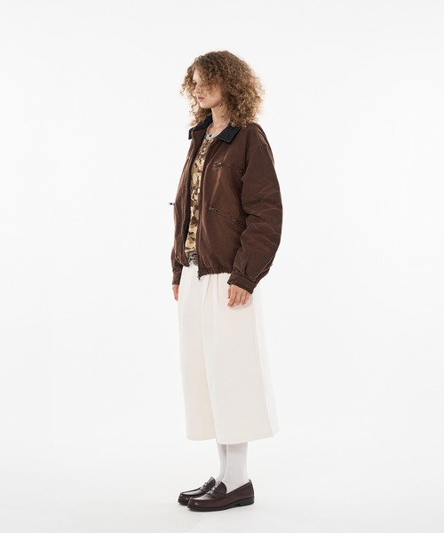 WISHFOREVER ビンテージライクショートダックジャケット　最安値❗️ セール】DRAW CODE VINTAGE LIKE SHORT DAC JACKET/ドローコード