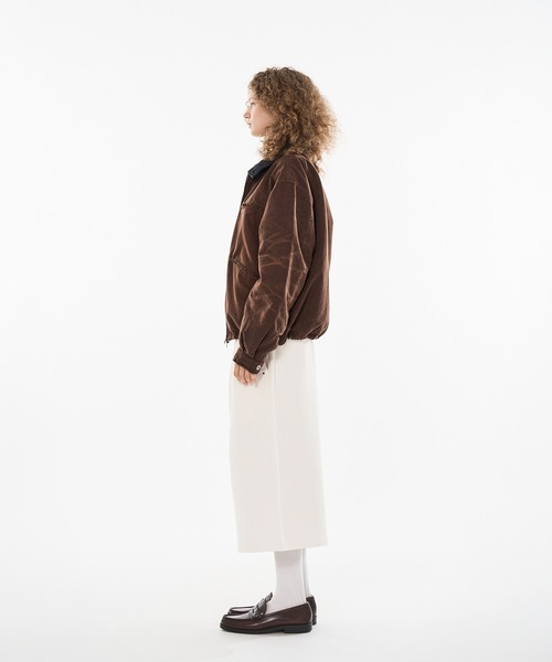 DRAW CODE VINTAGE LIKE SHORT DAC JACKET/ドローコード