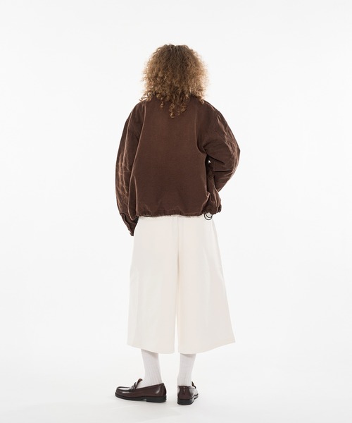 DRAW CODE VINTAGE LIKE SHORT DAC JACKET/ドローコード