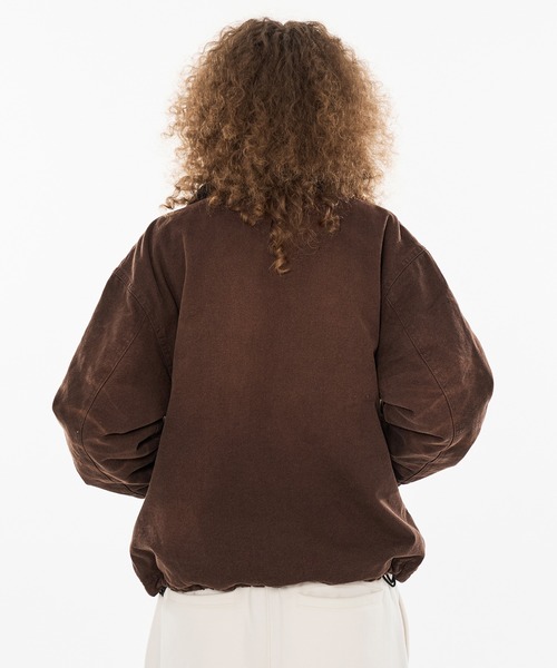 DRAW CODE VINTAGE LIKE SHORT DAC JACKET/ドローコード