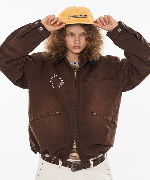 5color × 3size 】DRAW CODE VINTAGE LIKE SHORT DAC JACKET/ドロー