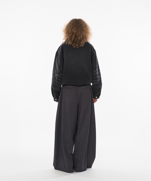 DRAW CODE VINTAGE LIKE SHORT DAC JACKET/ドローコード