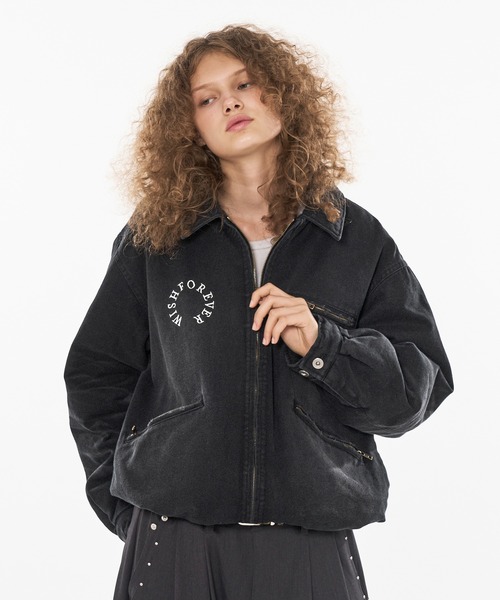 ジャケット・アウター yfdjgjdju DRAW CODE VINTAGE LIKE SHORT DAC JACKET/ドローコード