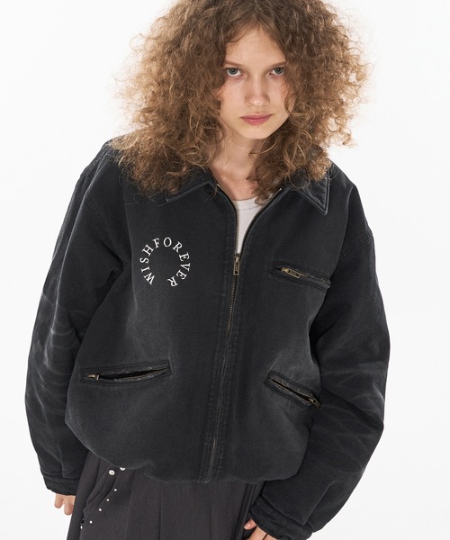 ジャケット・アウター DRAW CODE VINTAGE LIKE SHORT DAC JACKET DRAW CODE VINTAGE LIKE SHORT DAC JACKET/ドローコード