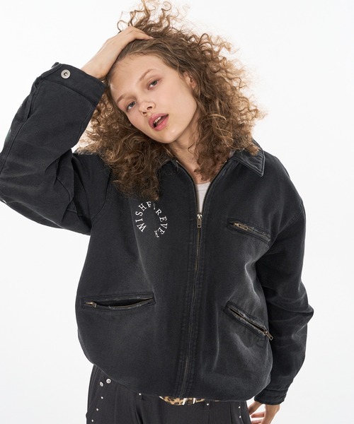 5color × 3size 】DRAW CODE VINTAGE LIKE SHORT DAC JACKET/ドロー